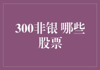 300非银板块：挖掘未来潜力股的策略与分析