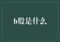 B股市场：一场跨越国界的资本市场游戏