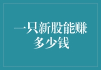 一只新股能赚多少钱？探究新股投资的机会与风险