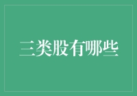 三类股的分类与投资机会解析