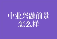 中业兴融：从中年危机到中兴兴融的华丽转身