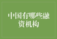 中国融资市场：实现梦想的金融桥梁