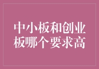 中小板创业板：选秀大赛，你猜谁要求更高？