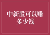 中新股可以赚多少钱：深度探讨新股投资收益与风险评估