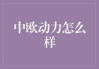 中欧动力：在绿色科技浪潮中的崛起与挑战