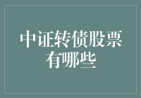 中证转债的那些事儿——一场债券与股票的奇妙旅程