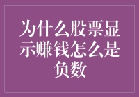 股票显示赚钱为何是负数？揭秘背后的真相！