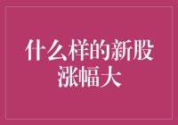 什么新股的涨幅最大？投资新手必看指南