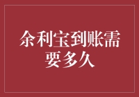 余利宝到账速度揭秘！等待时间全知道~