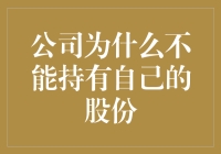 公司为什么不能持有自己的股份？——揭秘资本市场的秘密