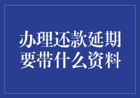 申请延期还款：你还需要带上什么？除了它们之外，别忘了带上一颗勇敢的心！