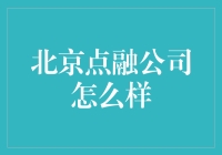 北京点融公司：金融科技的领航者