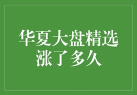 华夏大盘精选基金：不息的投资征途