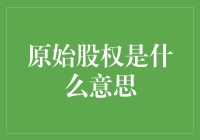 原始股权大冒险：股东们的奇幻漂流记