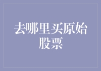 如何选择并购买原始股票：构建个人投资组合的必修课