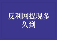 反利网提现到账时间探秘：影响因素与优化策略