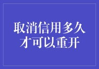 信用透支之后：重新开启信用之门的路程