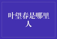 叶望春：一位改革开放时期，活跃在广东的知名企业家