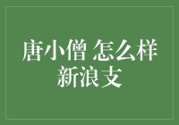 唐小僧：新浪支持与我的疯狂互联网之旅