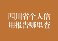 四川省个人信用报告哪里查？新手指南来了！