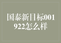 多元化投资策略下的国泰新目标001922：风险与收益的平衡之道