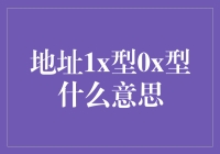 新手的困惑：什么是地址1x型0x型？