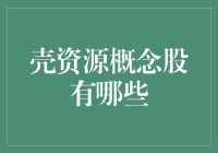 壳资源概念股：上市公司的新装背后的机遇与挑战