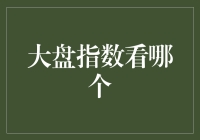 大盘指数看哪个：多维度视角下的股市指南针