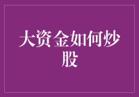 大资金如何炒股：一场资本界的真人秀