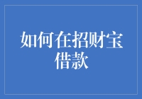 如何利用招财宝实现高效借款？