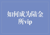 成为陆金所VIP：尊享服务与投资机会