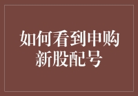 超实用指南：如何在摇奖环节前看到申购新股的幸运号码？