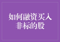 如何通过融资买入非标股票：策略与风险管理