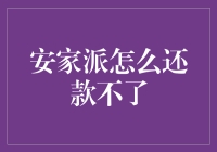 安家派：借钱容易，还款不易，那么怎么还款不了？