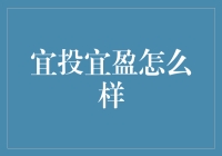 宜投宜盈：向着稳健投资的新高度迈进