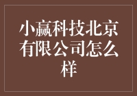 小赢科技北京有限公司：职场中的小赢家