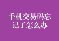 如何应对手机交易码忘记情况？——手机密码管理策略