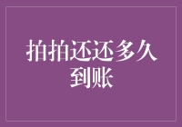 拍拍还还了，到账还需要等多久？——账单与自由的微妙平衡