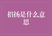 招扬是什么意思：一个词语的深度解读与现代意义探索