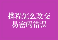 我家的猫会算账吗？——揭秘携程交易密码错误解决之道