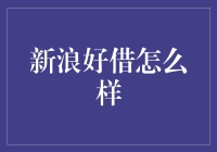 新浪好借：从借钱到整容的神奇转变