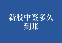 新股中签多久到账：从申购到资金留置的全程解析