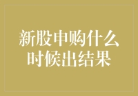 新股申购：一场海选，结果何时公布？