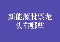 新能源股票龙头：探索未来能源转型的领军企业