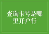 查询卡号是哪里开户行：一场数据侦探之旅