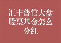 汇丰普信大盘股票基金：分红机制解析与投资策略探讨