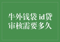 牛外钱袋ID贷审核需要多久？全面解析