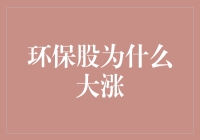 环保股大涨背后：绿色经济如何成为资本市场新宠