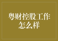 粤财控股工作怎么样：专业视角下的深度解析