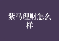 紫马理财：严格监管下的互联网金融创新探索